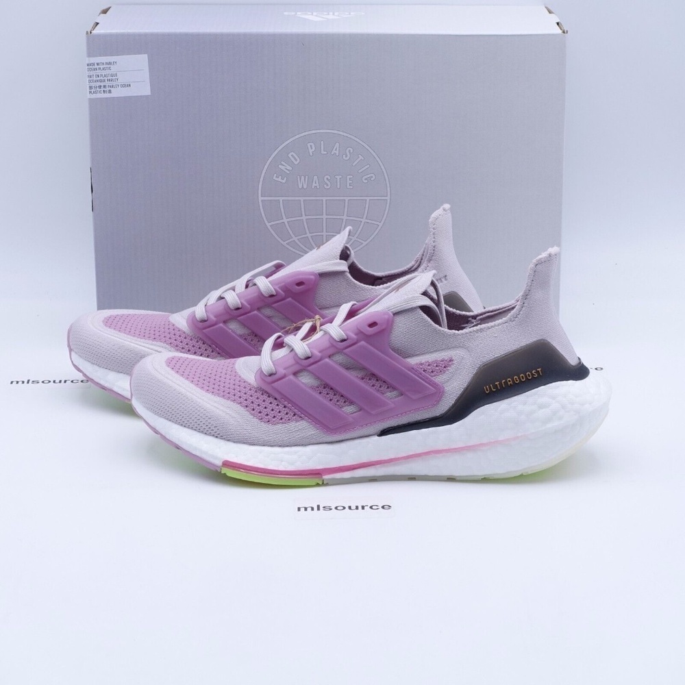 NEW adidas Women's UltraBoost 21 Recycled Primeblue Running Shoes S23831